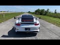 Porsche GT3 RS Revving Launch Control