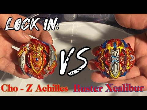 LØCK IN: Cho-Z Achilles.00.Dimension' VS Buster Xcalibur.1'D.Sw'
