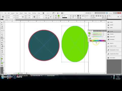 InDesign Tutorial: How to create circles, ovals in...