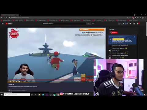 epic reaction.    streamers wishes shreeman the legend. #youtube #streamer #birthday