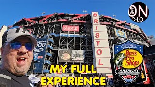 My Full NASCAR Cup Series experience at the BASS PRO SHOP BRISTOL NIGHT RACE! Br