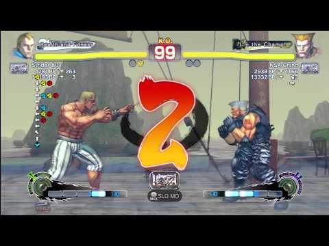 Strider 801 (Abel) vs NSA Chin0 (Guile)