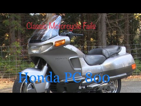 Thumbnail for Classic Motorcycle fails the Honda Pacific Coast (PC) 800. by Honda Pacific Coast
