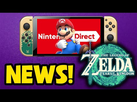 BIG Nintendo Switch News Drops, New Tears of the Kingdom Footage!