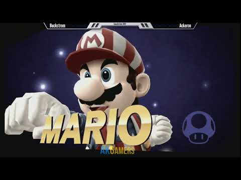 [SMASH 4] SenshiCon 2017: Buckstrom (Sheik, Bayonetta) vs. Ackeron (Mario)