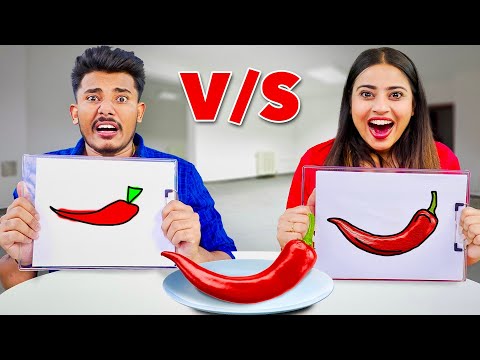 DRAW IT OR EAT IT FOOD CHALLENGE !