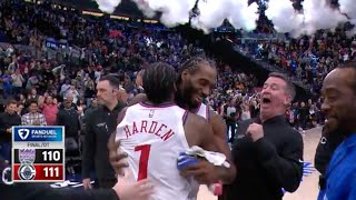 Khawi Leonard - Los Angeles Clippers - Sacramento Kings