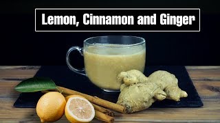 ✅☕😋 LEMON, CINNAMON AND GINGER FOR ALMOST EVERYTHING. SIMPLE AND EASY RECIPES.