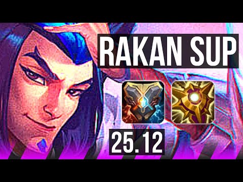 RAKAN & Kai'Sa vs ALISTAR & Smolder (SUP) | 2/1/29, Rank 9 Rakan | EUW Challenger | 25.12