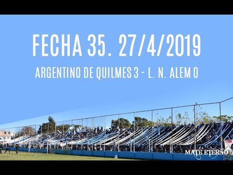 CAPITULO 43: Argentino de Quilmes 3 - Leandro N. Alem 0