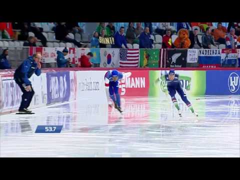 Kjeld Nuis 1000m - 1:08.31 (TR). World Cup 3 Inzell 2015/2016