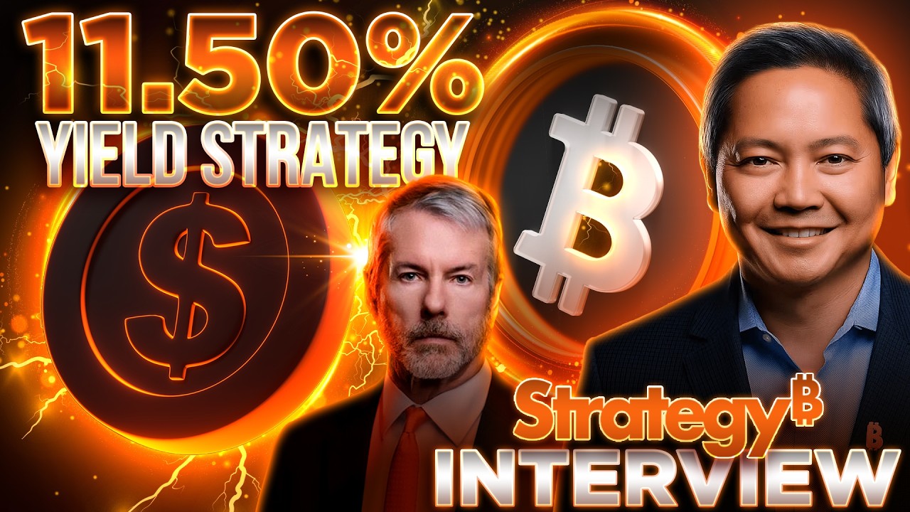 Insane 11.50% Cash Yields Powered By Bitcoin!🔥$STRC⚡Strategy CEO INTERVIEW🚨Phong Lee