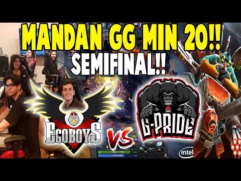 EGOBOYS vs G-PRIDE [Game 1] - SEMIFINAL! "Mandan GG Min 20" - Aorus League 2019 DOTA 2