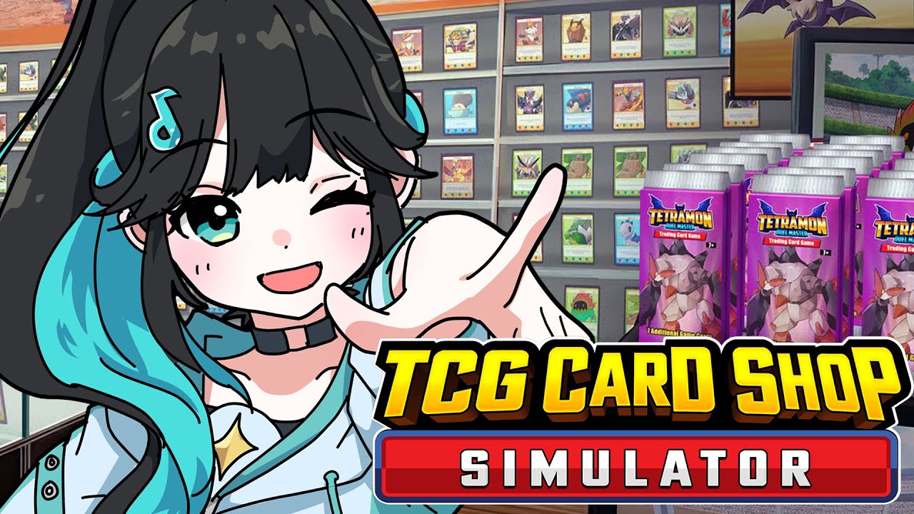 【TCG Card Shop Simulator】我要成為斂財系Vtuber【泳彤 HK Vtuber】