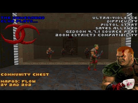 DWMegawad Club Playthrough: Community Chest (+MIDI Pack) - MAP09 - Flow