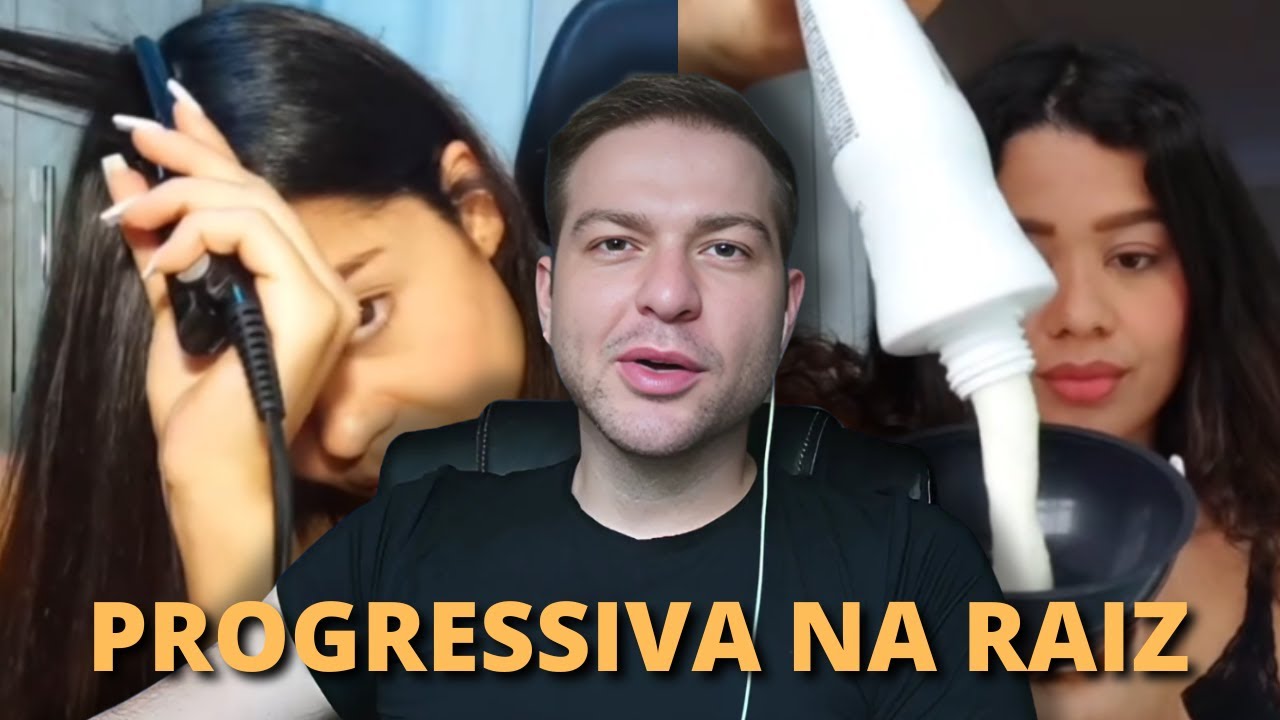 Progressiva na RAIZ DO CABELO!!!