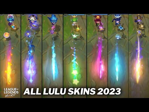 All Lulu Skins 2023 Comparison Wildrift