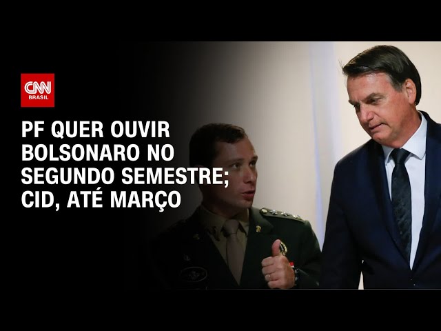 PF quer ouvir Bolsonaro antes de concluir investigação sobre plano golpista | BASTIDORES CNN