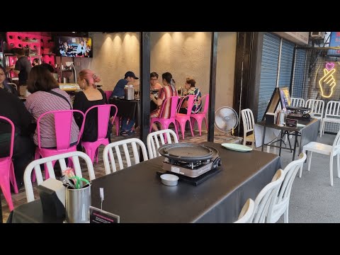 Anongsayo coma tudo que puder Samgyupsal churrasco coreano em Cubao 15th Avenue