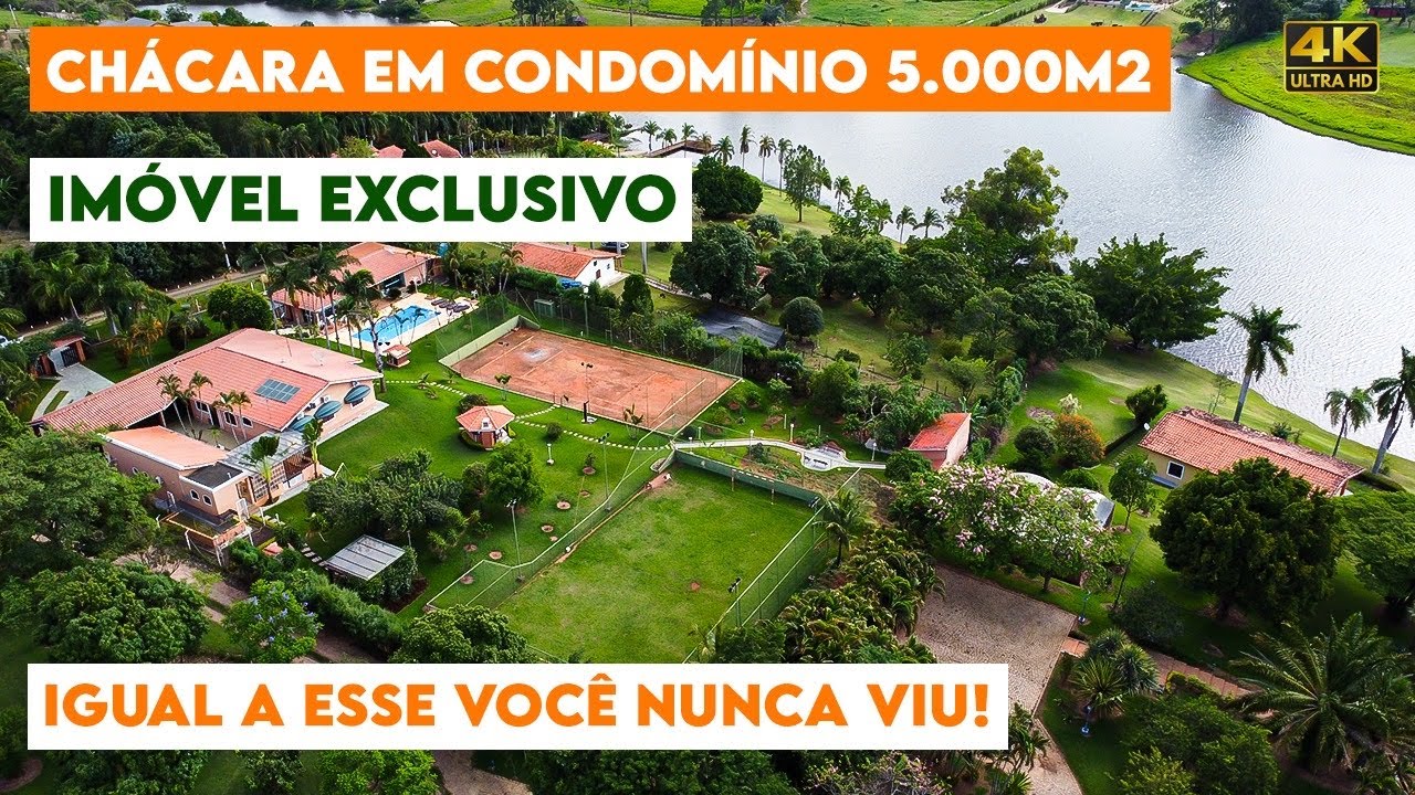 CHÁCARA 5.000m², Condominio em PORTO FELIZ/SP (PORTEIRA FECHADA)