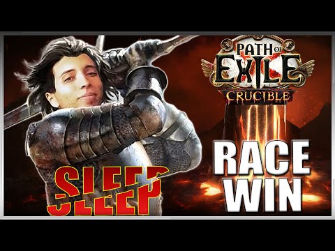 How Carn Won the SSFHC PoE Crucible League  | Strategy and Insight into Racing and Competition