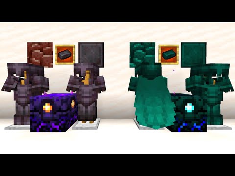 ENDERITE is better than NETHERITE?  New material and very cool features!  Minecraft mods
