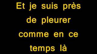 £ KARAOKE - Sha la la , Hier est pres de moi  - CLAUDE François
