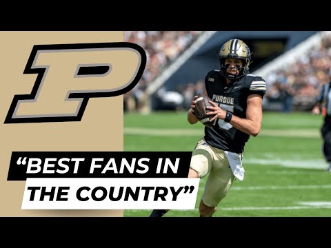 Purdue QB Ryan Browne Praises "Best Fans In The Country" After Week 1 Shutout Win!