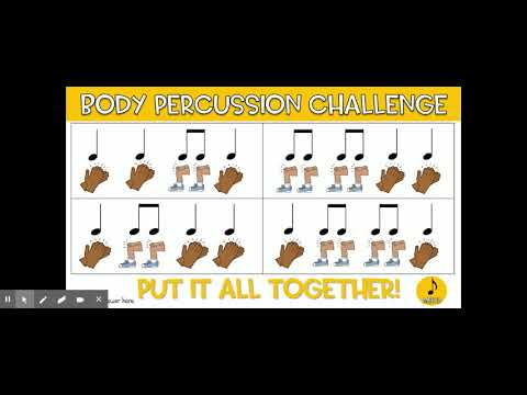 Body Percussion Rhythm Song