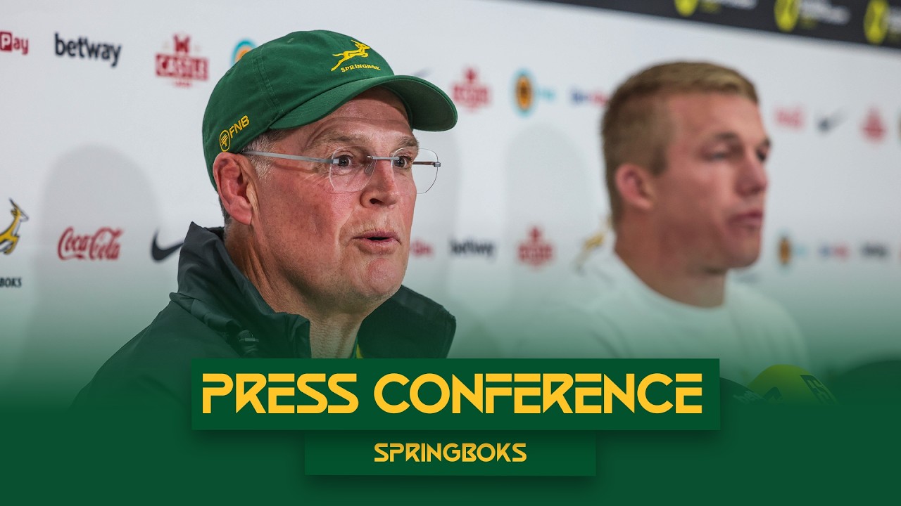 Rassie Erasmus & Pieter-Steph du Toit | Springbok Post-Match Press Conference | 11 July 2026