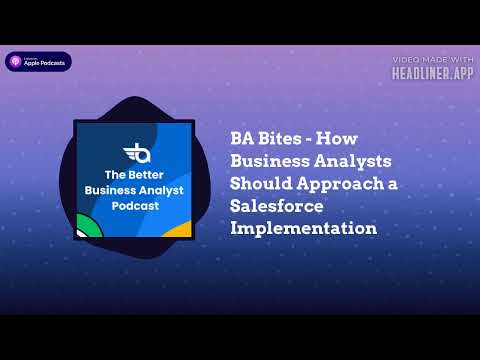 How BAs Should Approach a Salesforce Implementation