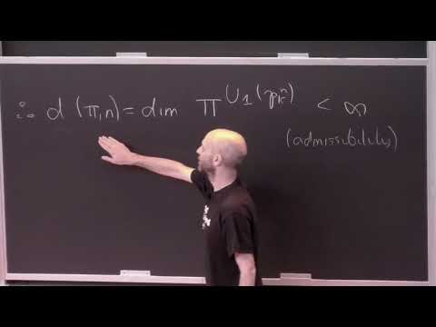 Kevin Buzzard (lecture 9/20) Automorphic Forms And The Langlands Program [2017]