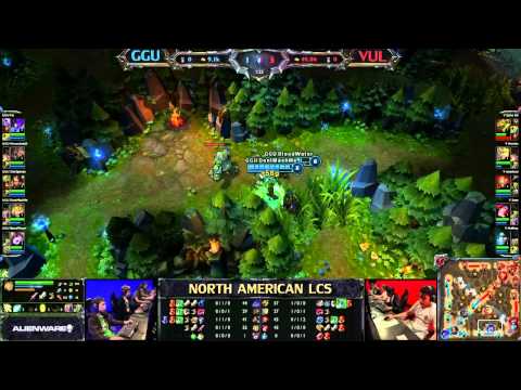 GGU vs VUL - LCS 2013 NA Spring W2D2 (English)