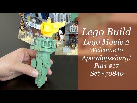 LEGO Movie Welcome To Apocalypseburg Build Part #17 - Set #70840