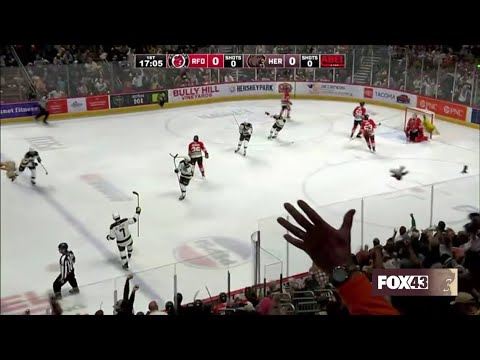 2026 Hershey Bears Teddy Bear Toss Goal on FOX43