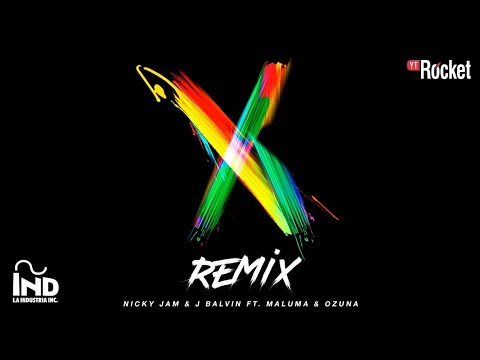 X (Remix) - Nicky Jam, J Balvin, Ozuna, Maluma (Slowed + Reverb)