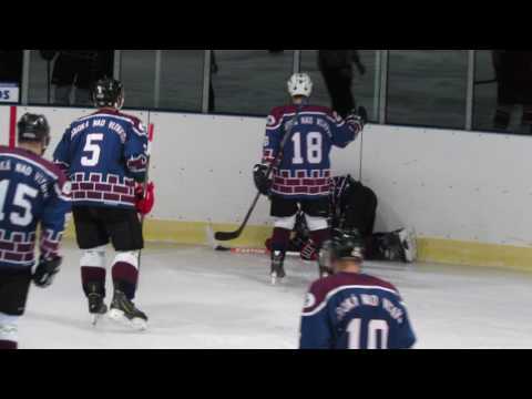 Hluboká n.Vltavou Knights - Strakonice 3:2, 1.ČF 2016-17 (gól Josefa Milera)