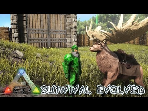 ARK: Survival Evolved PS4 - MEGALOCEROS TAME & SIMPLE PISTOL!!! S2E8