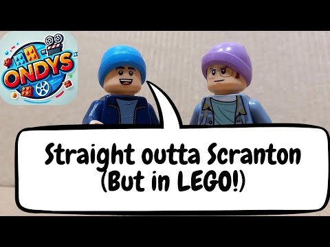 Straight outta Scranton, but in LEGO!