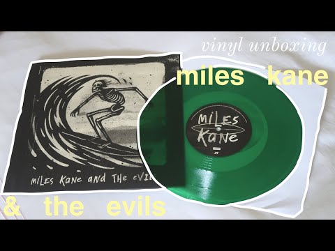 Miles Kane and The Evils vinyl unboxing (transparent green) | RSD 2024