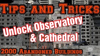 Tips, tricks and cheats - Unlock Observatory - Unlock Cathedral - Cities: Skylines