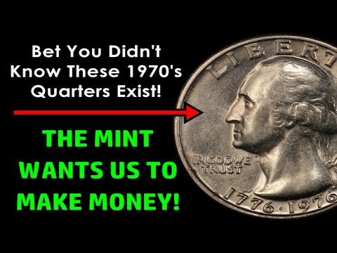 UNSTOPPABLE 1970's WASHINGTON QUARTER VARIETIES WITH "INSANE" PRICE VALUES!!