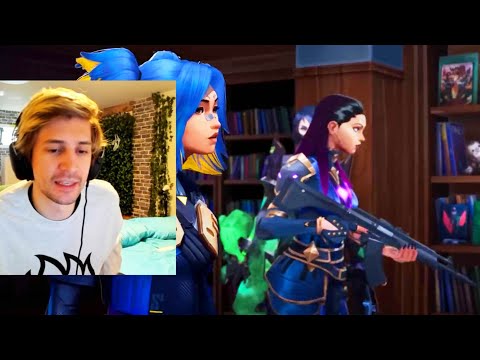 xQc watches New VALORANT Episode 5 Cinematic Reaction