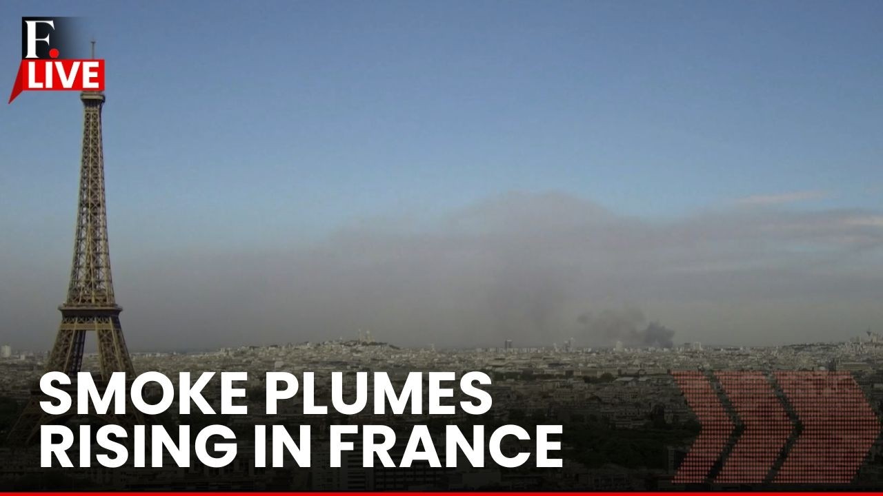 LIVE: Thick Plume of Smoke Rising in France | G7 Summit in France