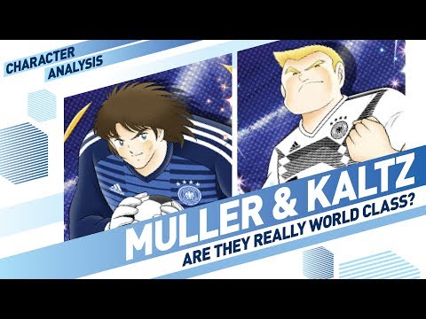 Character Analysis Muller and Kaltz  - Captain Tsubasa Dream Team [2019 German Step Up]