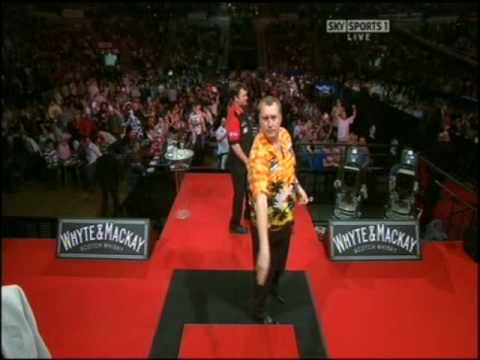 Premier League Darts 2008 - Week 7 - Terry Jenkins v Wayne Mardle pt. 1.