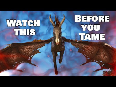 How to PERFECT Tame a Dreadmare - Ark Survival Ascended