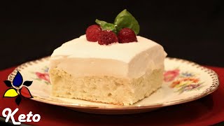 Tres Leches Cake – Pastel de Tres Leches – Sugar Free, Gluten Free | Keto Cake Recipe