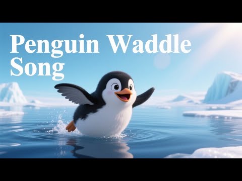 I Am A Little Penguin | Penguin | Penguin Song | English Rhymes | Nursery Rhymes | Baby Song | Rhyme