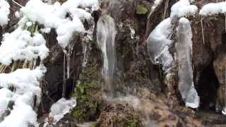 preview picture of video 'nature sound runnel (kleiner Bach) Naturgeräusch'